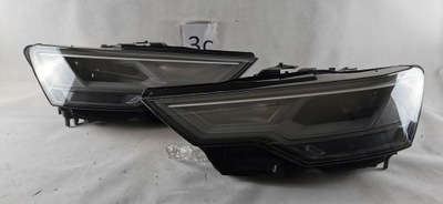 Audi a6 c8 full led левый правый фара комплект фото №1