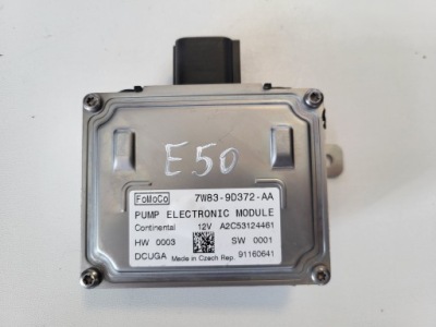 Блок керування насоса пального jaguar xf 7w83-9d372-aa фото №1