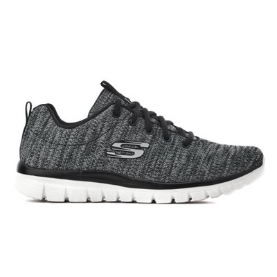 Skechers GRACEFUL-TWISTED 12614-BKW 36 1/2