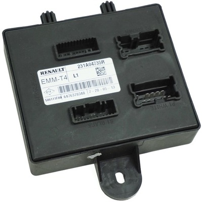 Модуль блок керування emm-t4 clio captur 231a04735r фото №1