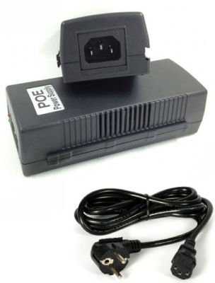 Zasilacz PoE 48V 1A GIGABIT