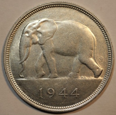 10 franków 1944 Kongo Belgijskie
