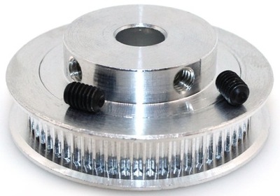 KOŁO NAPĘDOWE PASKA GT2 6mm WAŁEK 5mm ZĘBY 60T