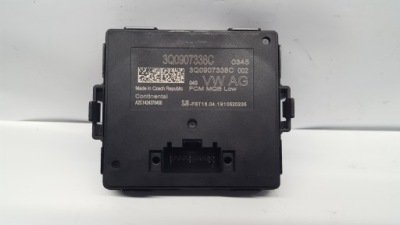 Seat tarraco 17-21r 2,0 tdi модуль шлюз 3q0907338c фото №1