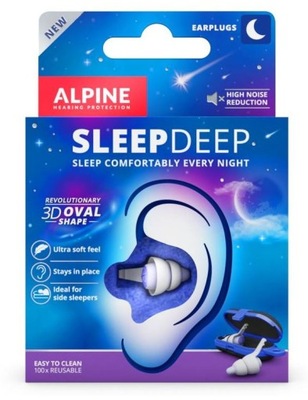 Zatyczki do spania Alpine Sleep Deep 111.21.158