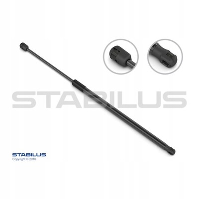 CF4D54 STABILUS SPYRUOKLĖ DUJINĖ DANGČIO BAGAŽINĖS L/P ILGIS MAX: 630MM, S 