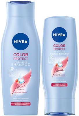 NIVEA Color Protect szampon+odżywka włosy farbowan
