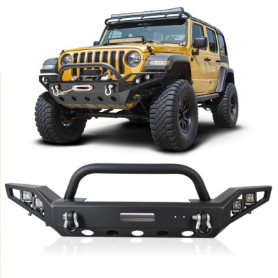 Jeep wrangler jl 2018+ бампер передній lp2 фото №1