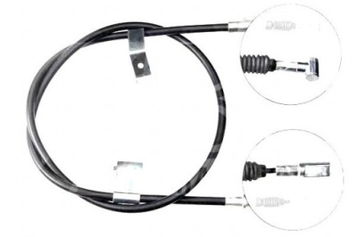 A.b.s. трос гальма ручного nissan primera 90-96 фото №1