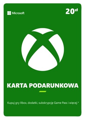 Doładowanie Microsoft Xbox 20 zł