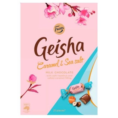 Z NIEMIEC Fazer Geisha Karmel i Sól Morska 150 g