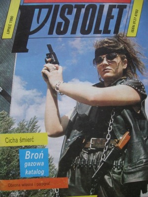 PISTOLET Broń gazowa Katalog nr 7/ 1990