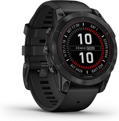 SmartWatch Zegarek Sportowy Garmin Fenix 7 Pro Solar 1,3" GPS ATM10 Czarny