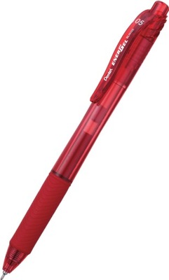 Długopis żelowy czerwony Pentel BLN1 05 ENERGEL