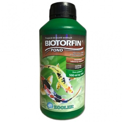 Zoolek Biotorfin Pond 500ml Preparat zmiękczający