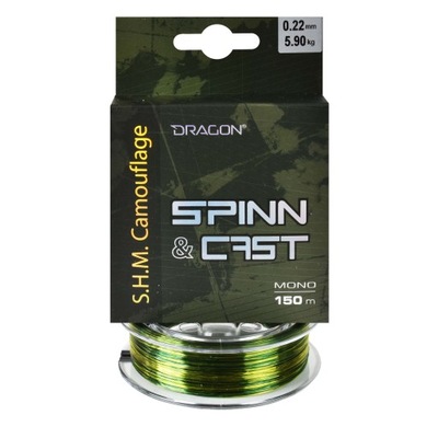 Żyłka spinningowa Dragon S.H.M. Camu 0.22 mm 150m