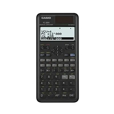 Kalkulator finansowy Casio FC 200V2 - precyzyjne o