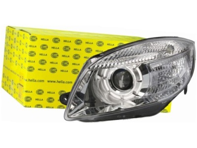 Лампа фара лівий skoda roomster 06-10 fabia ii mk2 06-10 фото №1