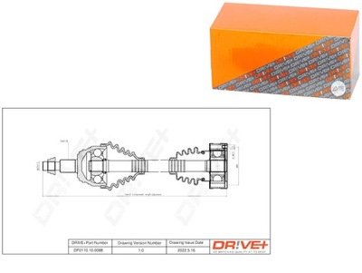 ПІВВІСЬ ПРИВІДНА VOLKSWAGEN GOLF 97-05 L DRIVE+