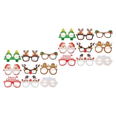 2 zestawy Christmas Party okulary
