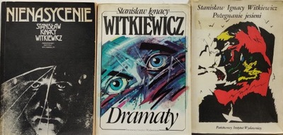 Stanisław Ignacy Witkiewicz x 3 książki