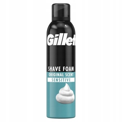 Gillette Pianka Do Golenia Sensitive 300 ml