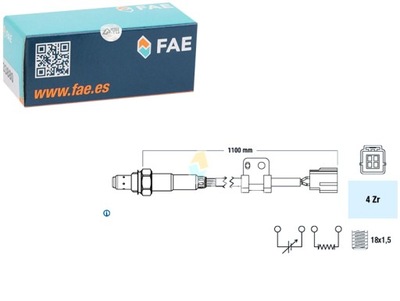 SONDA LAMBDA MAZDA 6 1.8 2.0 2.3 06.02-08.07 FAE  