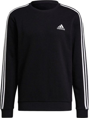 BLUZA MĘSKA ADIDAS ESSENTIAL SWEATSHIRT DRESOWA CZARNA r 2XL