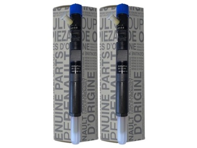 Комплект форсунок x4 166009384r ejbr01801a nissan renault 1.5 delphi new фото №1