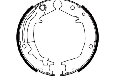 Trw gs8489 набір колодка гальмівних фото №1