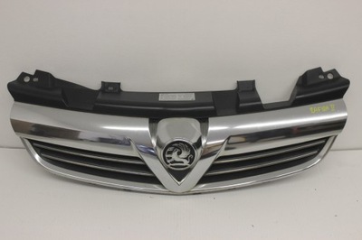 Решётка радиатора хром решётка радиатора бампера opel zafira b lift 08- фото №1