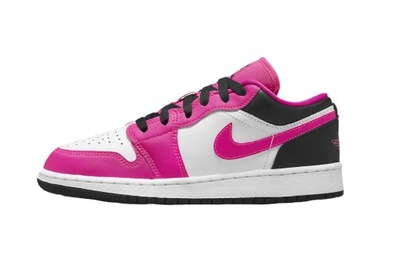 Buty damskie Nike Air Jordan 1 Low "Fierce Pink" Różowe Czarne 40EU