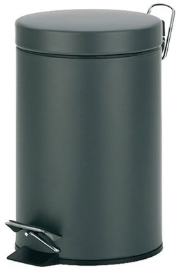 KOSZ NA ŚMIECI 3 L CIEMNOSZARY MAT KELA MONACO