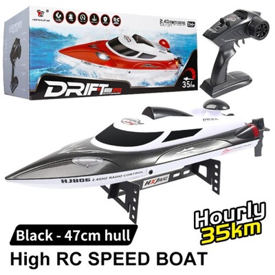 MOTORBOAT BOAT REMOTE CONTROLLED RC REMOTE BOAT HJ806 RACING 35KM/H