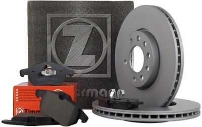 Zimmermann гальмівні диски+ гальмівні колодки перед fiat croma 285mm фото №1