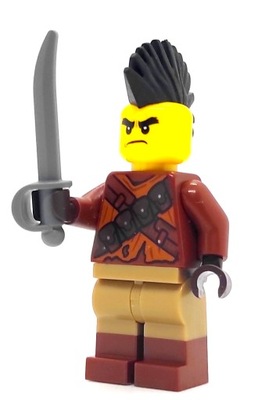 LEGO BAM Pirat z Szablą 1szt. NOWA