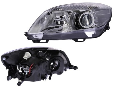 Фара лівий skoda roomster praktik 10- tyc фото №1