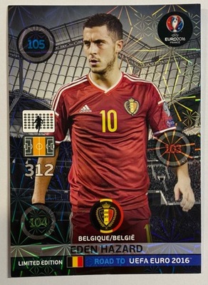 Hazard Limited Edition 2016 Panini XXL Road Euro