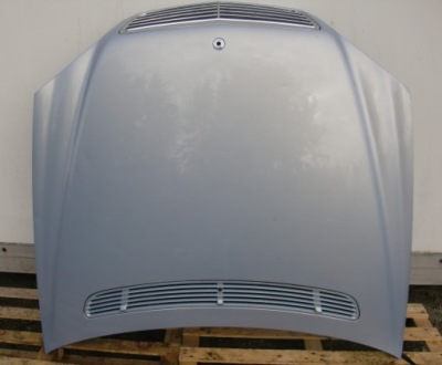 Mercedes s w220 капот серебристая решётка радиатора фото №1