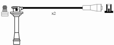 NGK 0717 ПРОВОДИ ZAPLONOWE NGK 0717