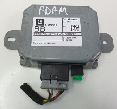 Модуль блок керування навігації opel adam 13306648 фото №1