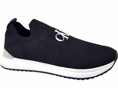 CALVIN KLEIN CK SLIP-ON BUTY WSUWANE CZARNE WSUWKI