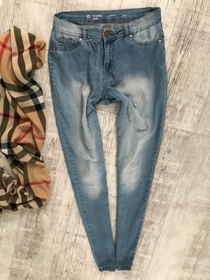 CUBUS____SKINNY jegginsy jeans spodnie RURKI__ 38