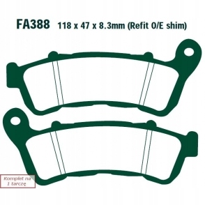 ZAPATAS DE FRENADO EBC SFA388  