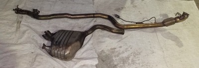 Mercedes w205 гасник вихлоп труба фото №1