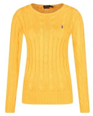 SWETER POLO RALPH LAUREN 211580009 ŻÓŁTY r.S