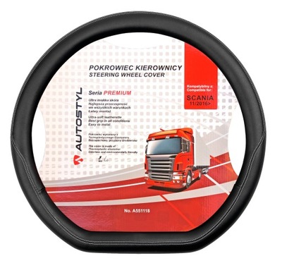 FORRO AL VOLANTE TIR BRIDA BLACK SCANIA G P R S SERIE 7 11/2016 -  