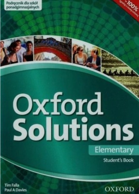 Oxford Solutions Elementary Podręcznik Paul A. Davies, Tim Falla