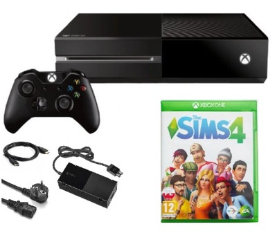 Konsola Xbox One 500 GB + Kontroler + The Sims 4