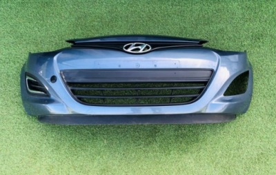 Hyundai i20 lift 2012-14 бампер передний перед фото №1